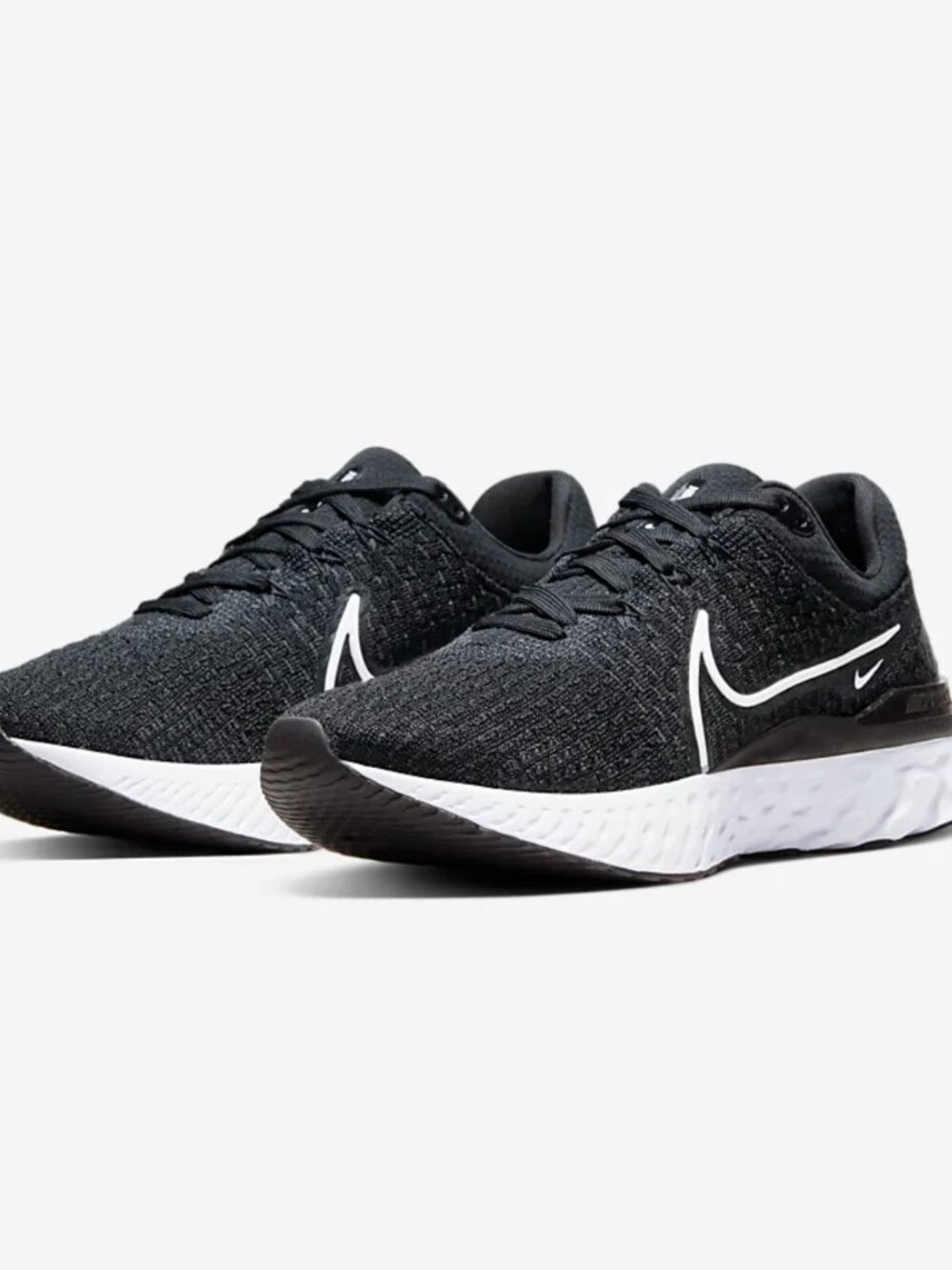 Nike - React Infinity Run 3 Running Shoes - 9.5, Black